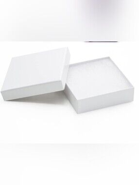 Magicool 20Pk 3.5"x3.5"x1" Cardboard Jewelry boxes Necklaces,Bracelets,Earrings
